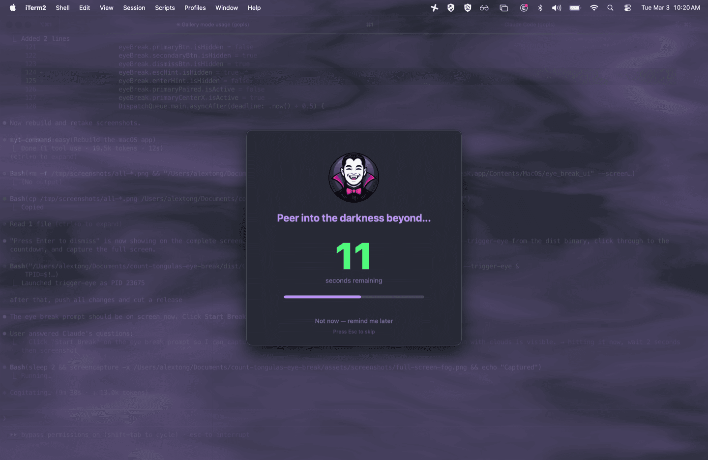 Full Screen Fog Overlay